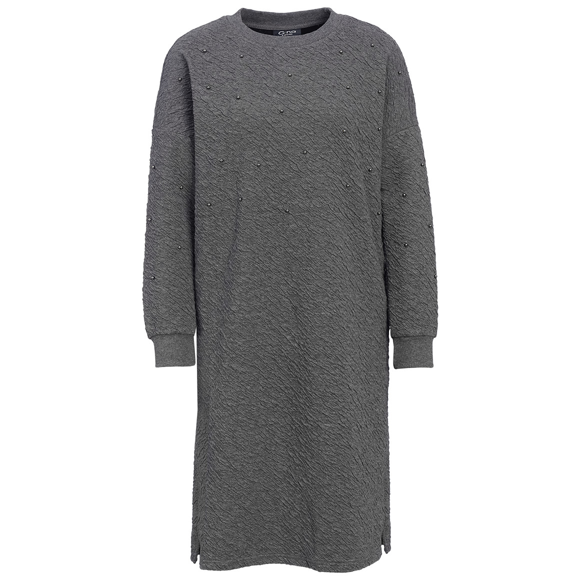 Damen Sweatkleid mit Zier-Perlen von Gina