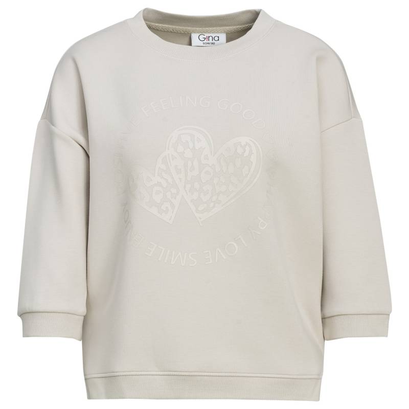 Damen Sweatshirt mit 3/4-Arm von Gina
