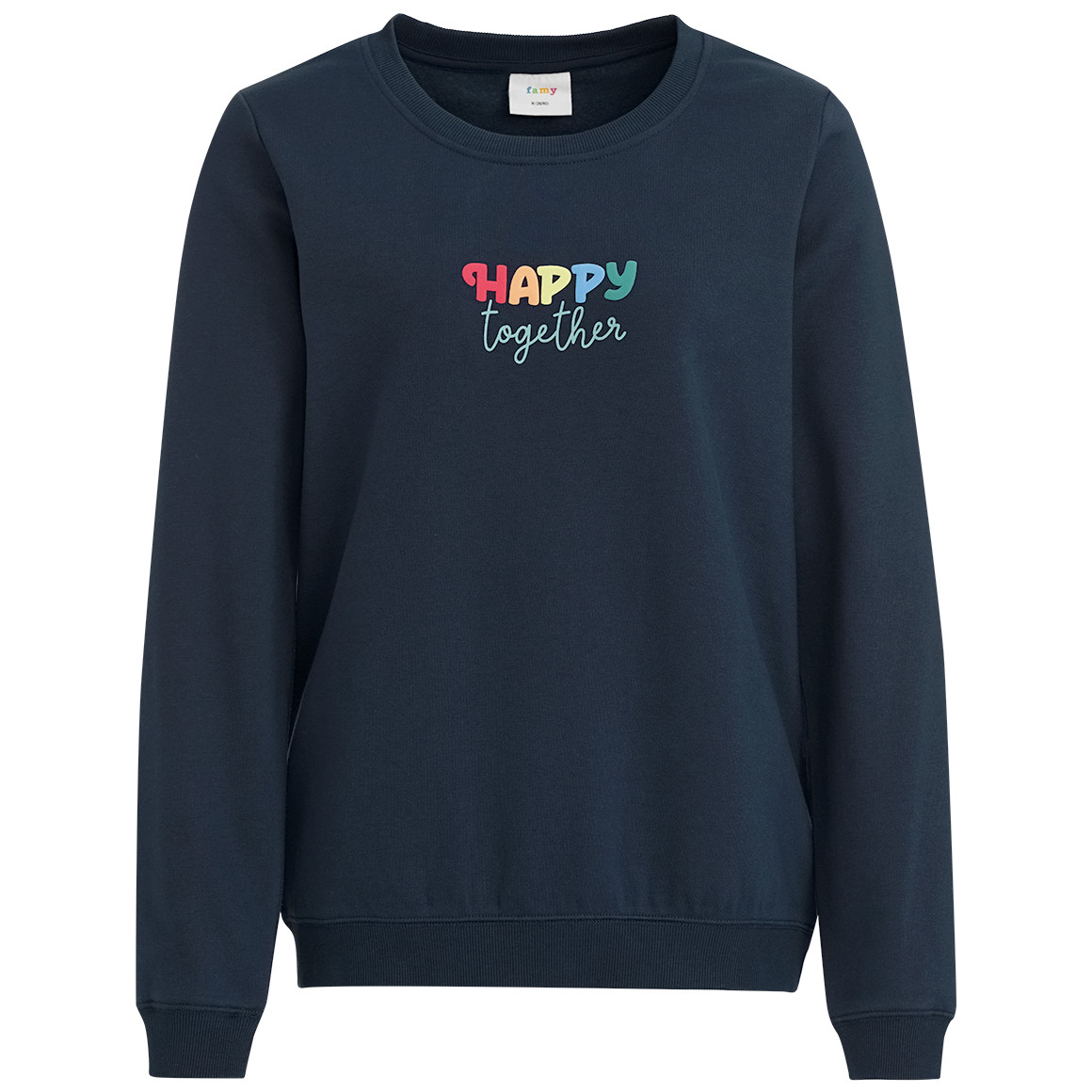 Damen Sweatshirt mit Message-Print von Gina