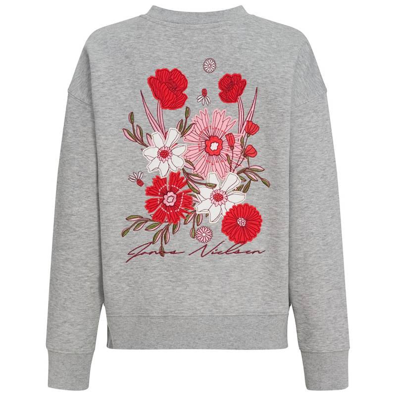 Damen Sweatshirt mit Stickerei von Gina