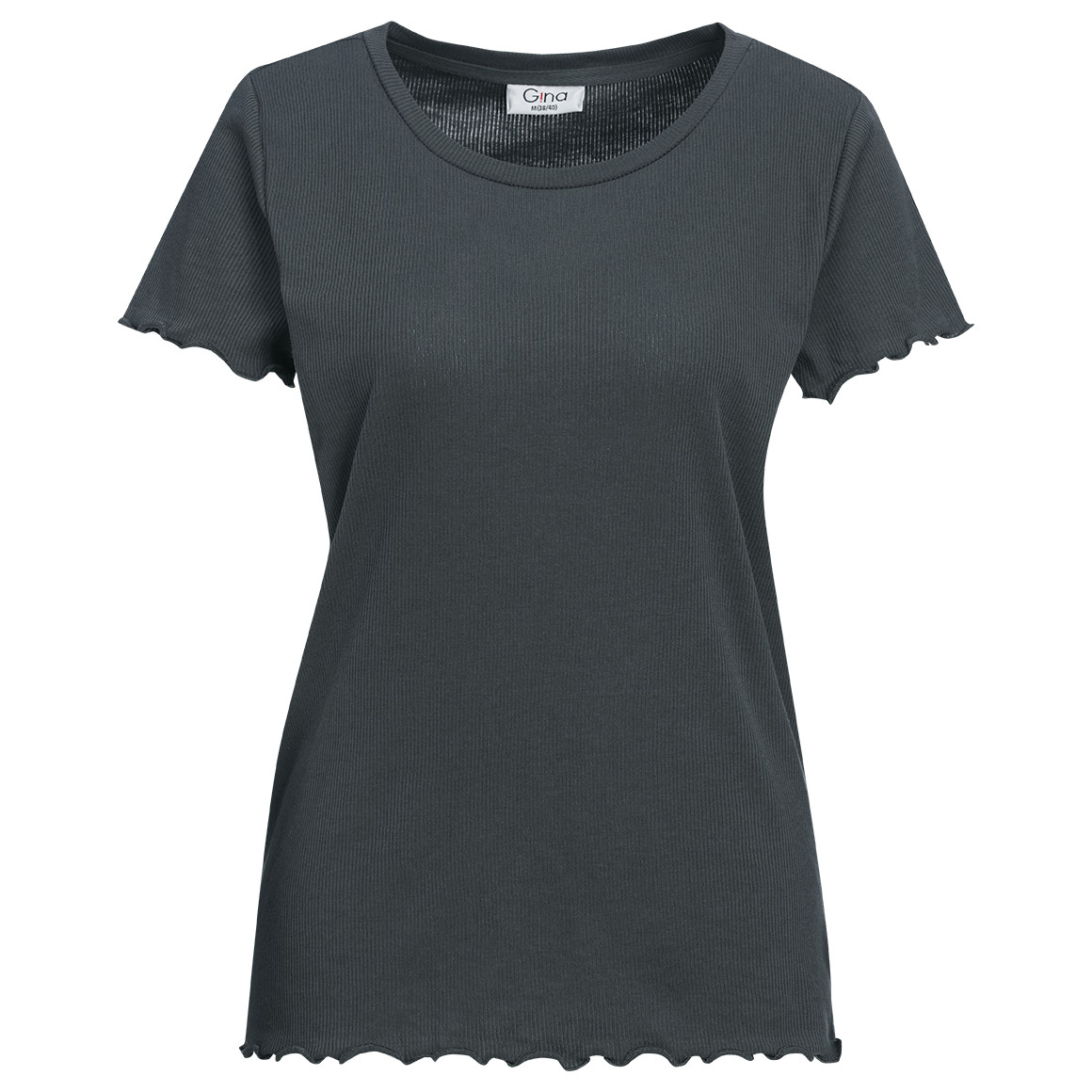 Damen T-Shirt aus Feinripp von Gina