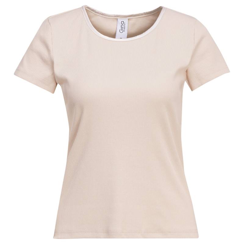 Damen T-Shirt aus Feinripp Damen T-Shirt aus Feinripp von Gina