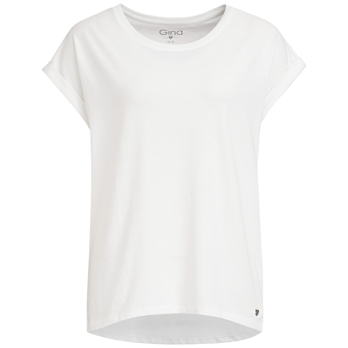 Damen T-Shirt im Basic-Look von Gina