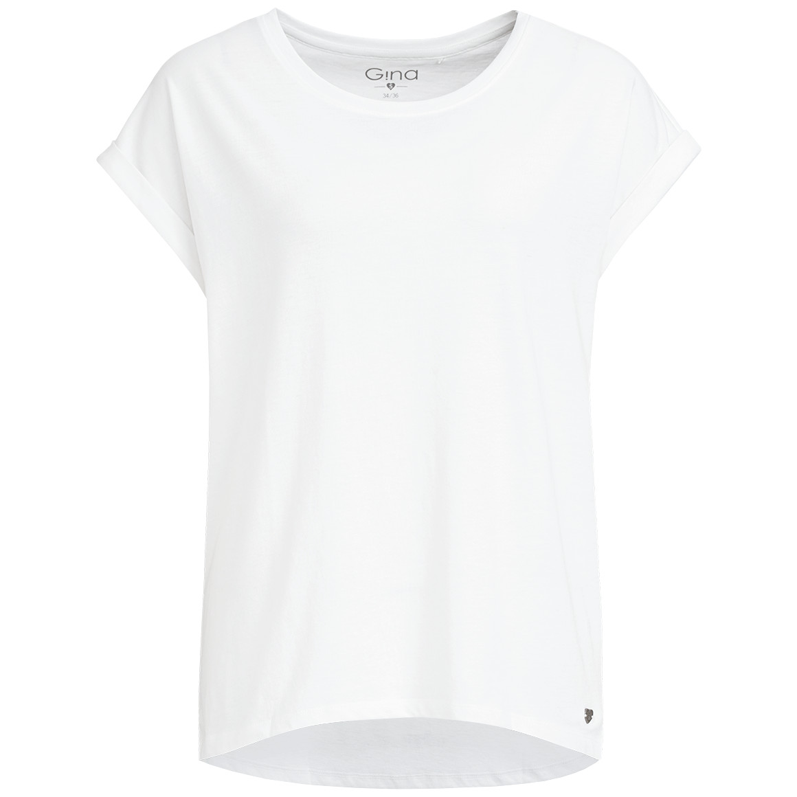 Damen T-Shirt im Basic-Look von Gina