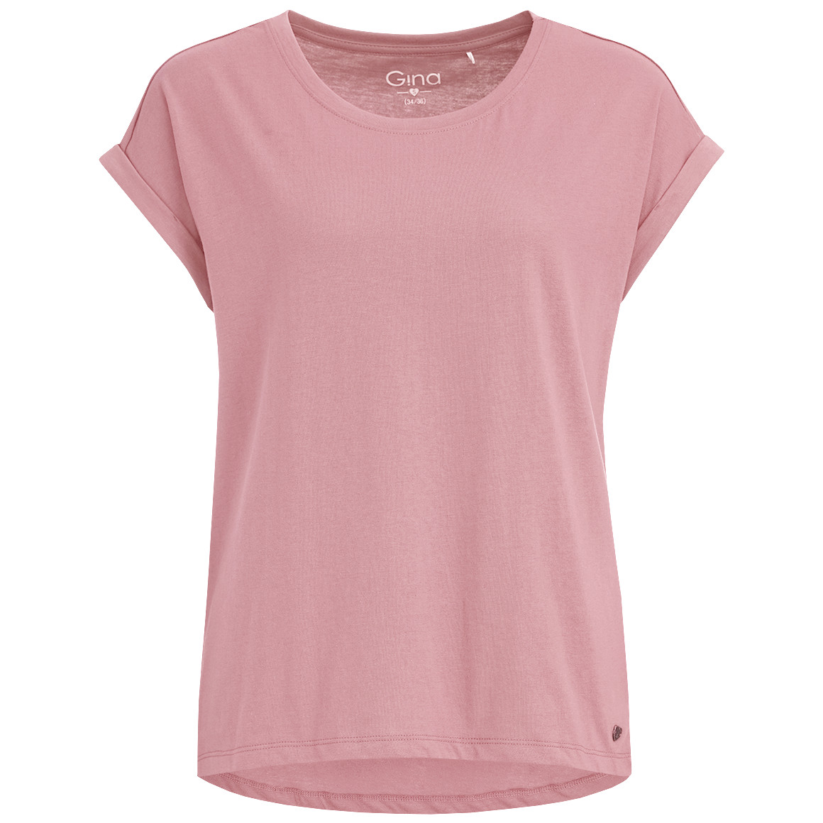 Damen T-Shirt im Basic-Look von Gina