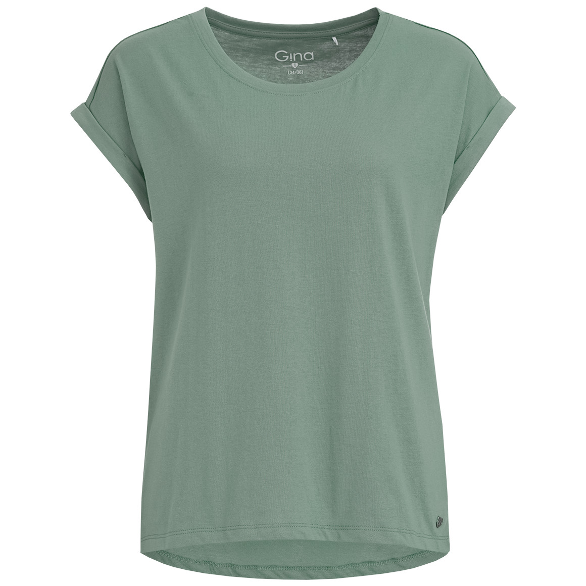 Damen T-Shirt im Basic-Look von Gina