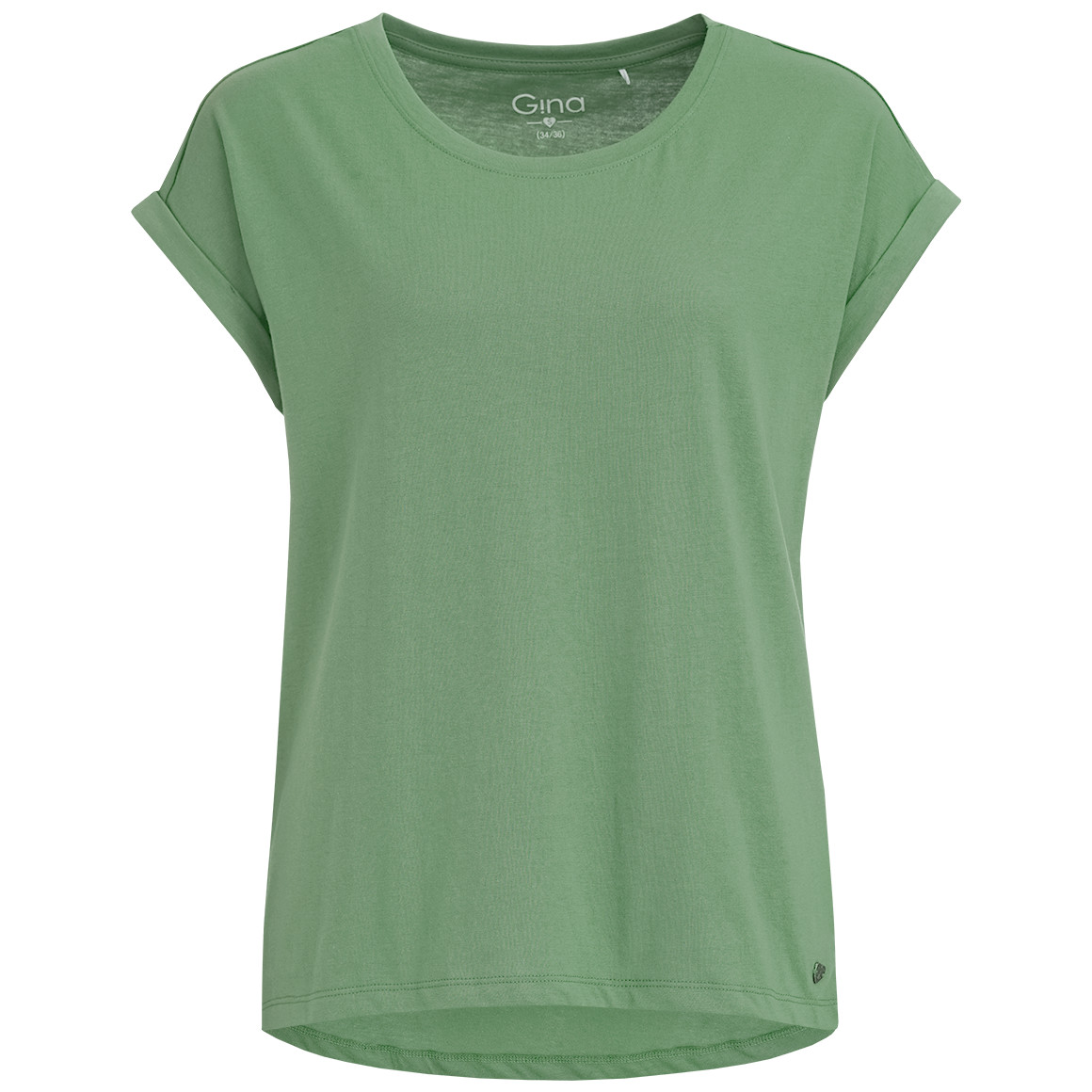 Damen T-Shirt im Basic-Look von Gina