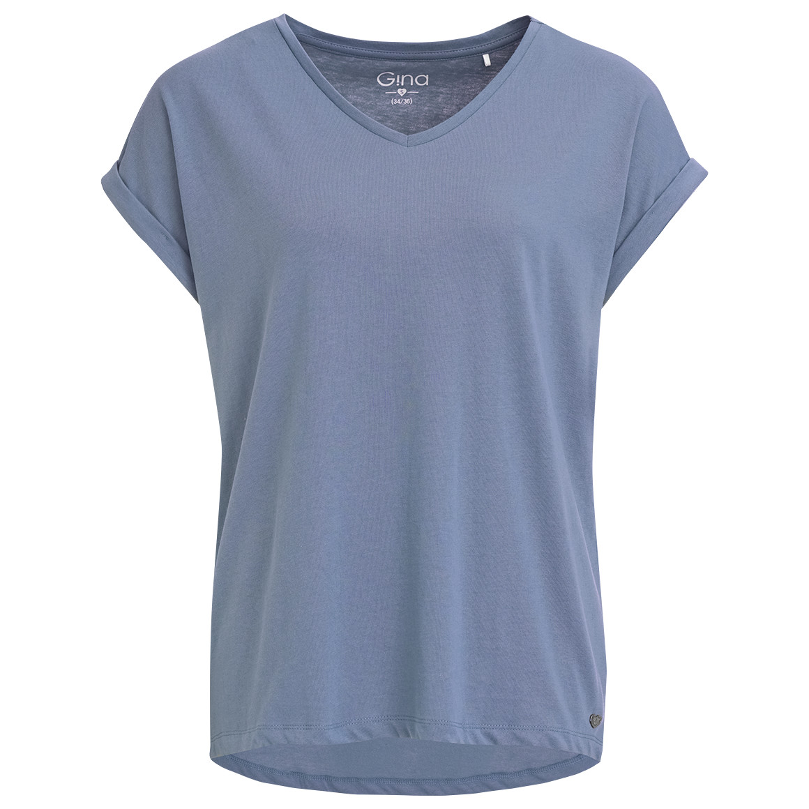 Damen T-Shirt im Basic-Look von Gina