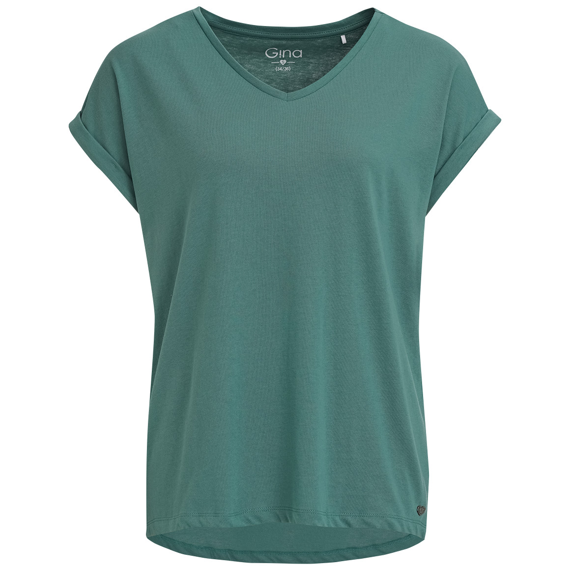 Damen T-Shirt im Basic-Look von Gina