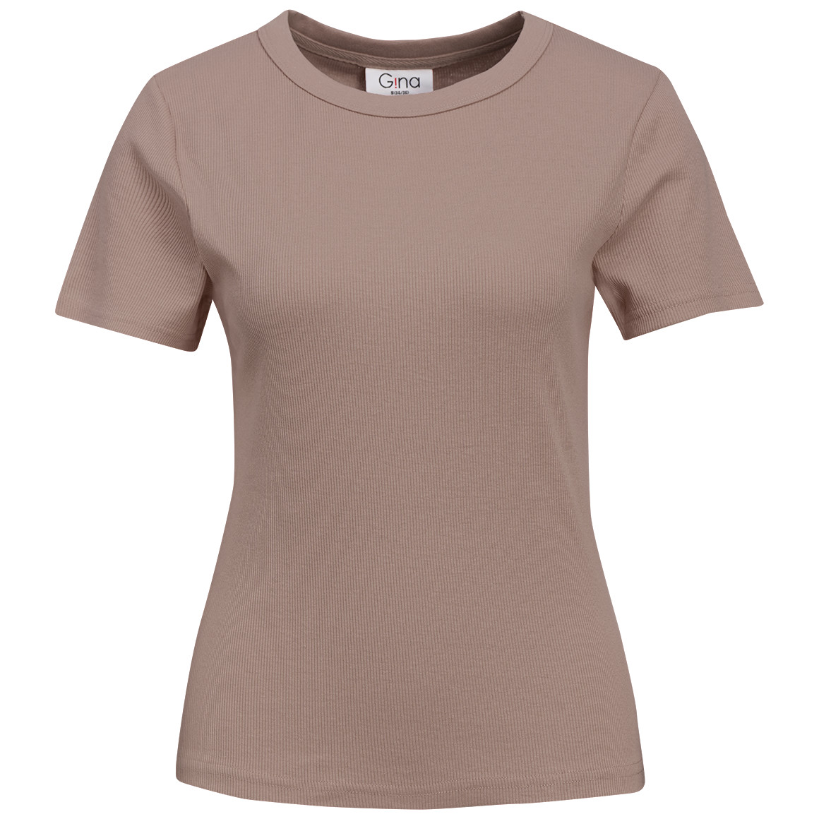 Damen T-Shirt im Basic-Look Damen T-Shirt im Basic-Look von Gina