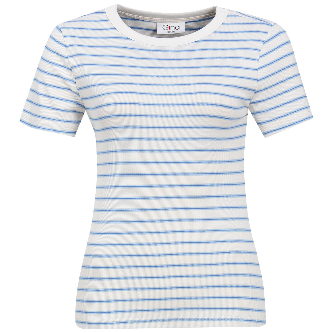 Damen T-Shirt im Basic-Look Damen T-Shirt im Basic-Look von Gina