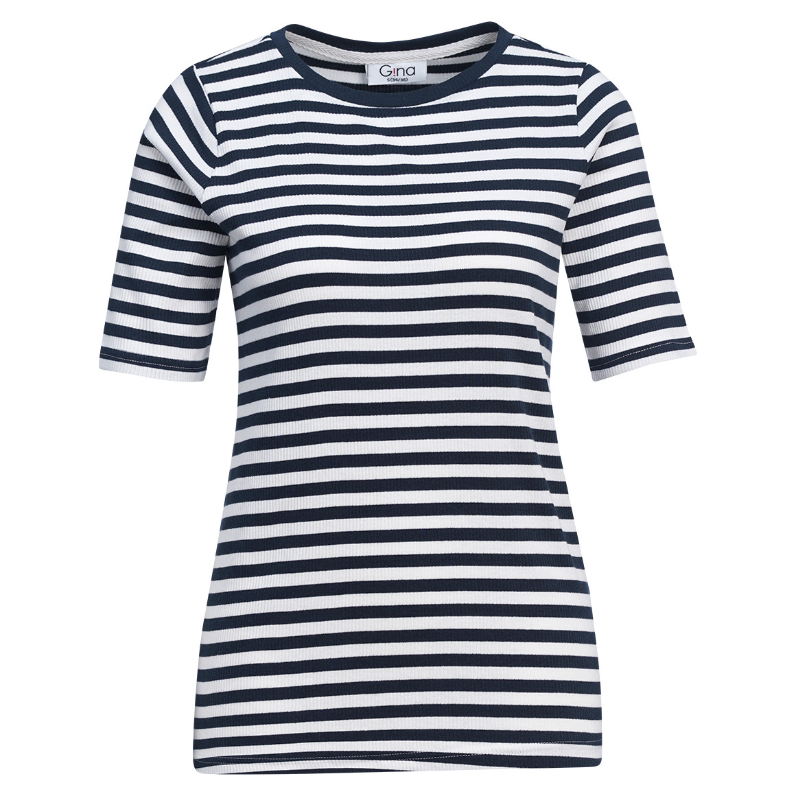 Damen T-Shirt im Basic-Look Damen T-Shirt im Basic-Look von Gina