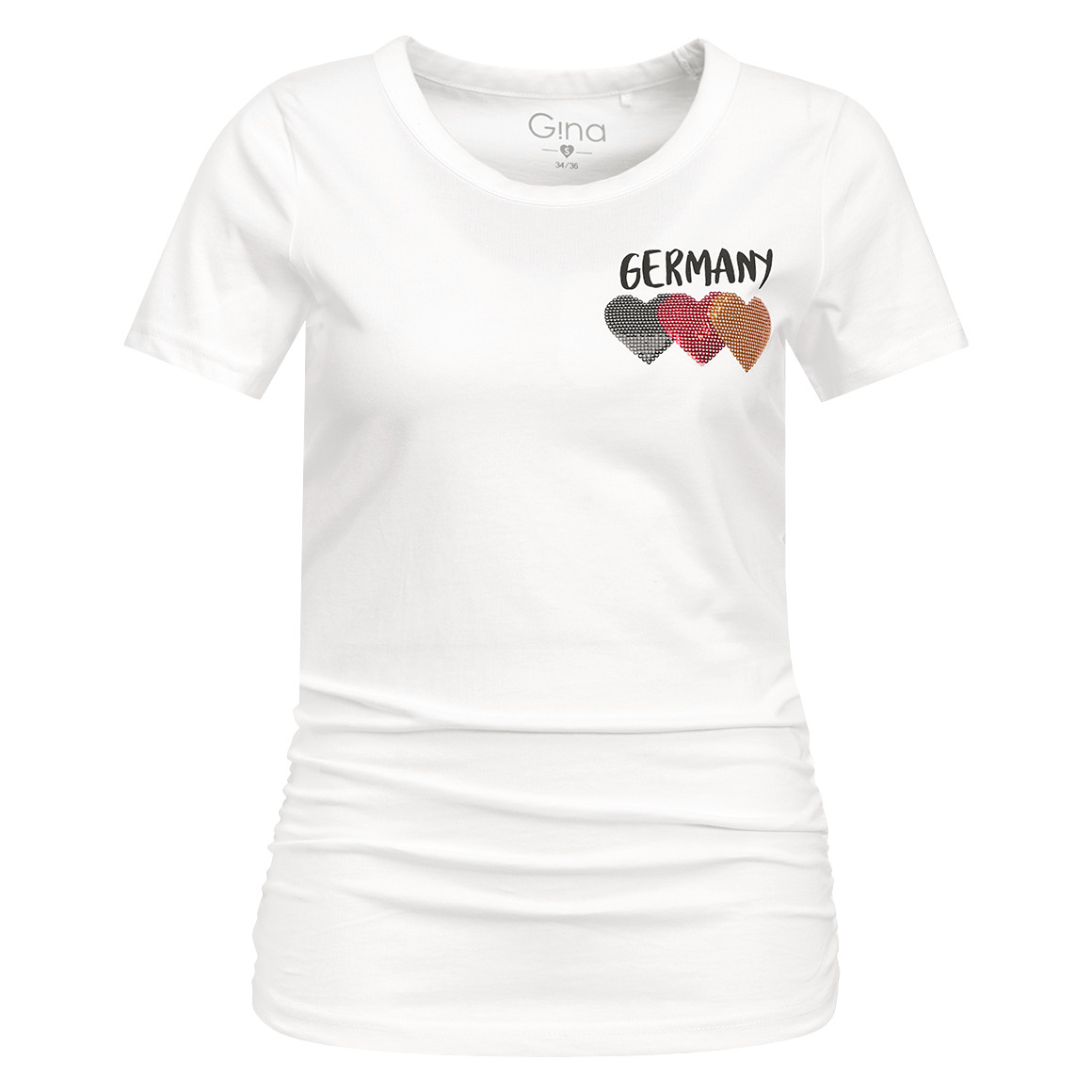 Damen T-Shirt im Fußball-Design von Gina