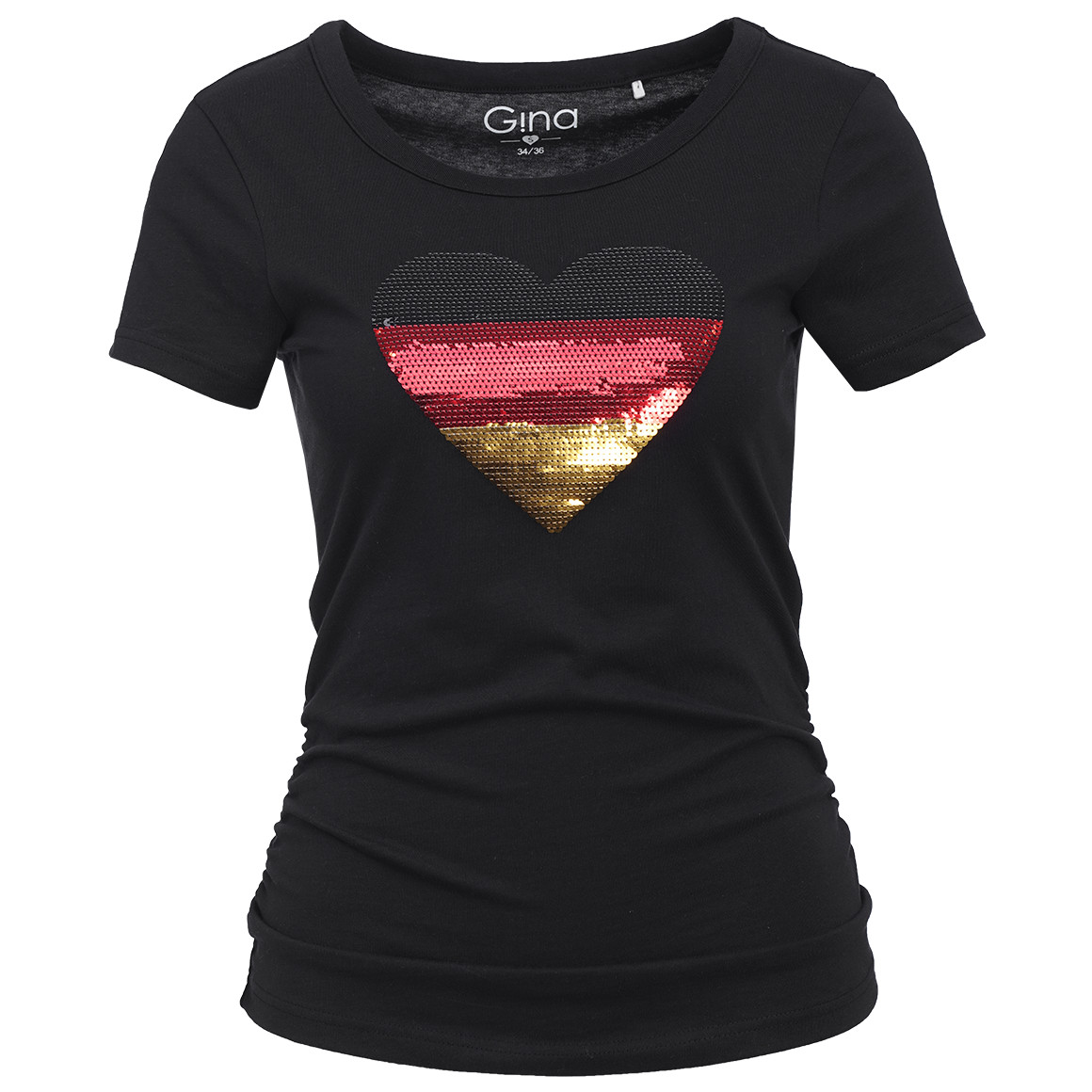 Damen T-Shirt im Fußball-Design von Gina