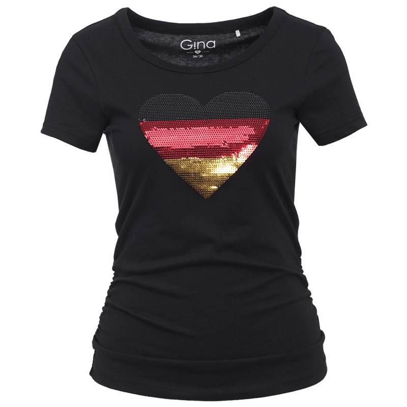 Damen T-Shirt im Fußball-Design Damen T-Shirt im Fußball-Design von Gina