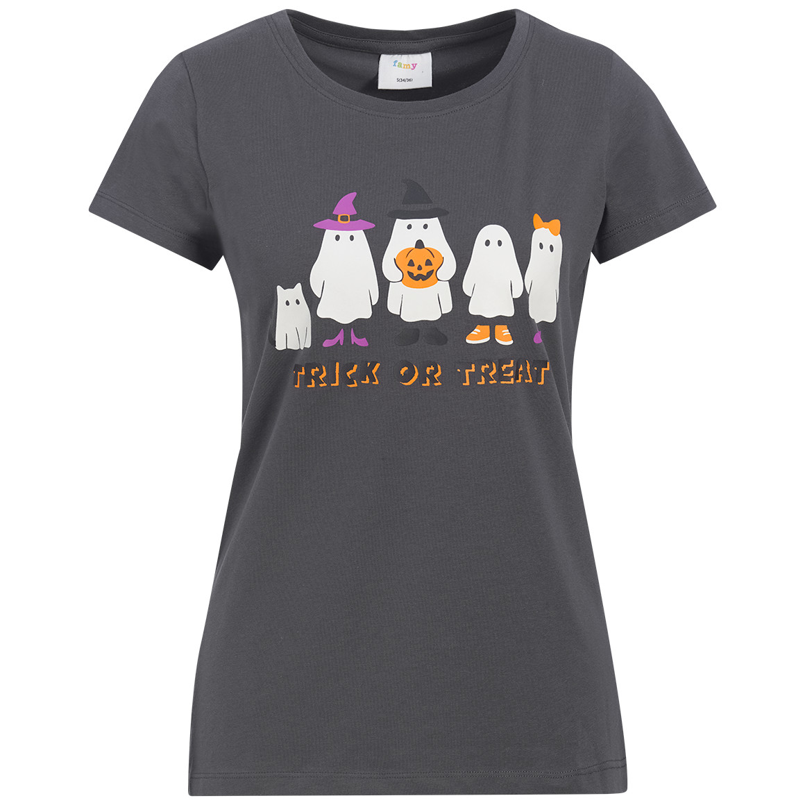 Damen T-Shirt im Halloween-Look Damen T-Shirt im Halloween-Look von Gina