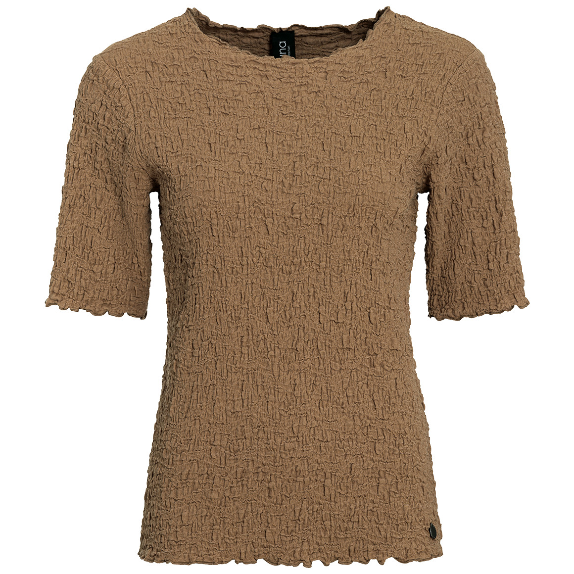 Damen T-Shirt in Crepp-Optik Damen T-Shirt in Crepp-Optik von Gina