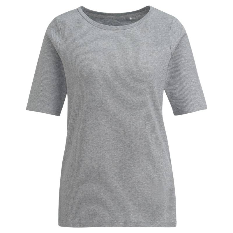 Damen T-Shirt in gerippter Struktur Damen T-Shirt in gerippter Struktur von Gina