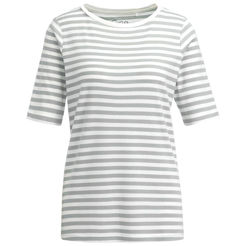 Damen T-Shirt in gestreifter Optik von Gina
