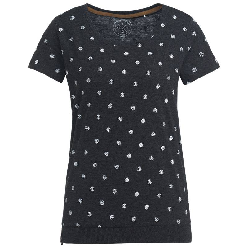 Damen T-Shirt mit Allover-Muster von Gina