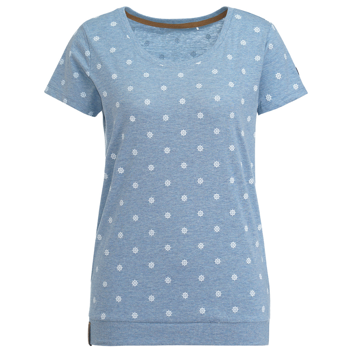 Damen T-Shirt mit Allover-Muster von Gina
