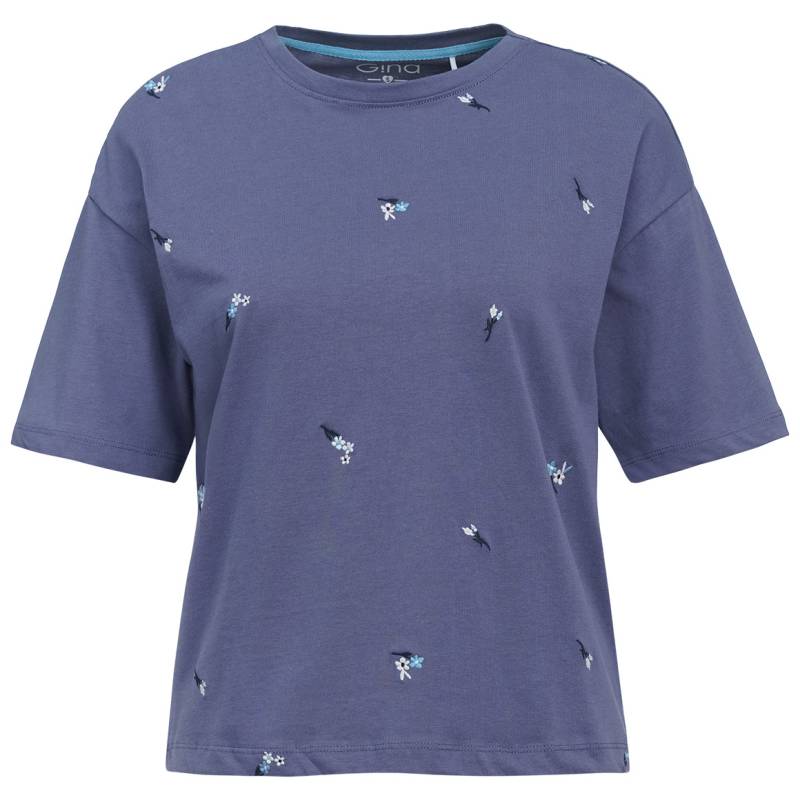Damen T-Shirt mit Allover-Stickerei Damen T-Shirt mit Allover-Stickerei von Gina
