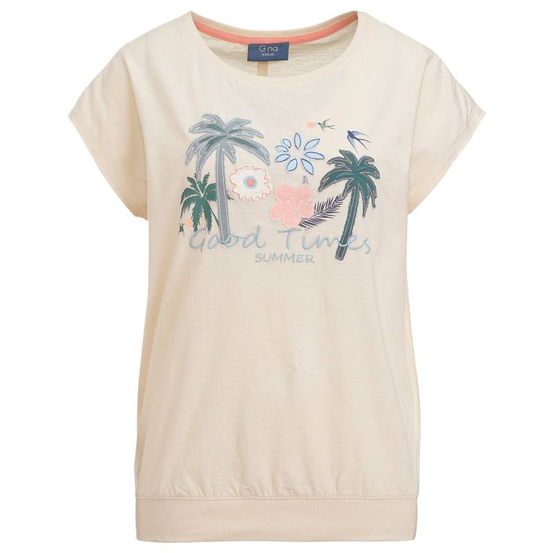 Damen T-Shirt mit Aufnäher von Gina