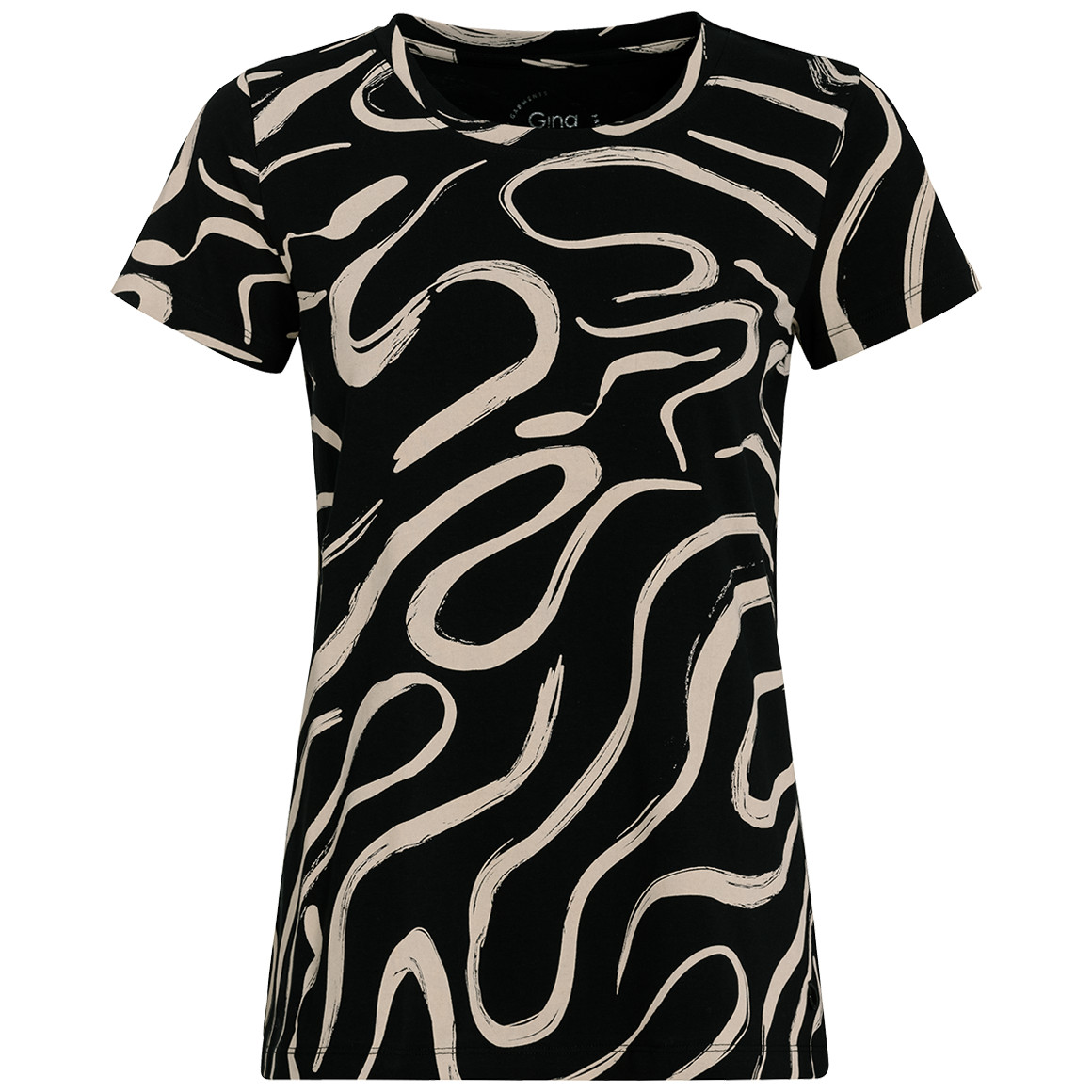 Damen T-Shirt mit Bio-Baumwolle Damen T-Shirt mit Bio-Baumwolle von Gina