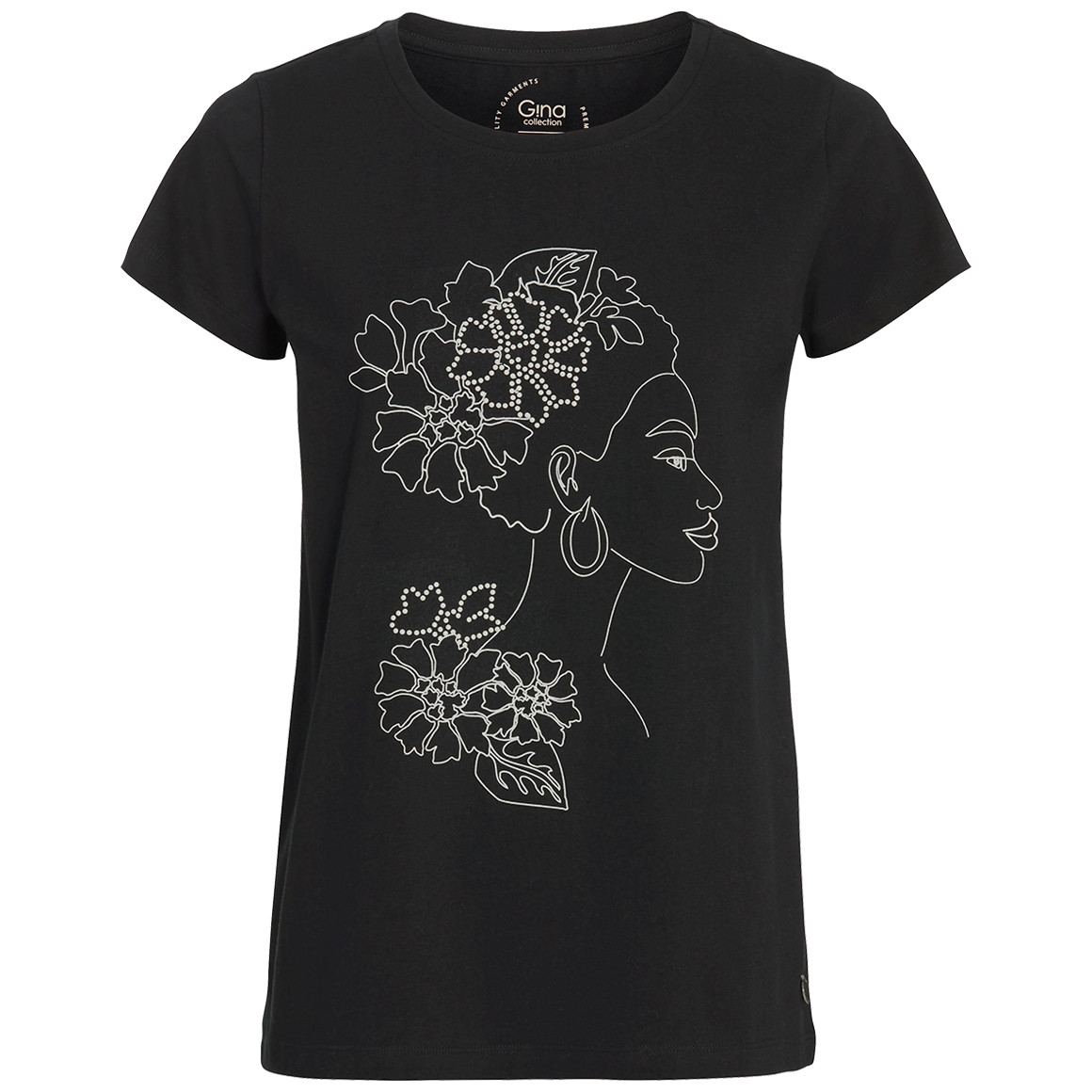Damen T-Shirt mit Bio-Baumwolle von Gina