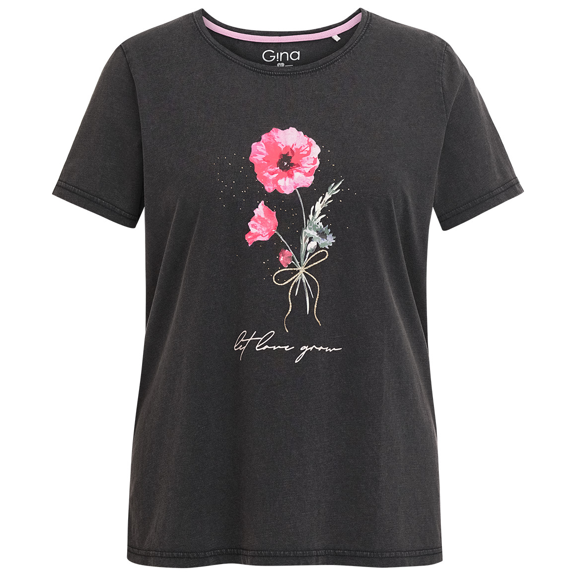 Damen T-Shirt mit Blumen-Print Damen T-Shirt mit Blumen-Print von Gina