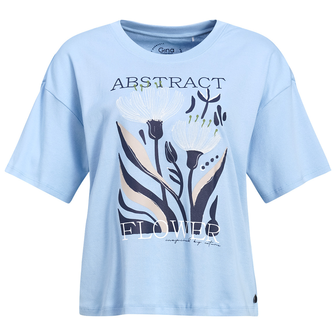 Damen T-Shirt mit Brust-Print von Gina