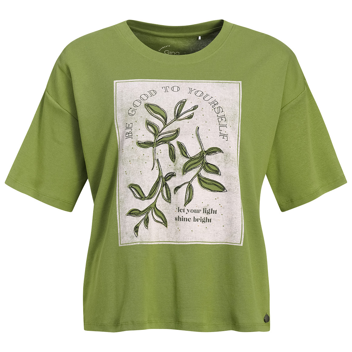 Damen T-Shirt mit Brust-Print von Gina