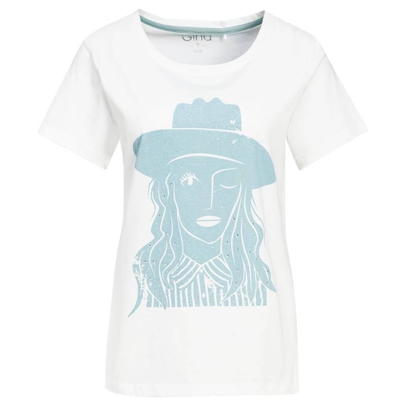 Damen T-Shirt mit Front-Print von Gina
