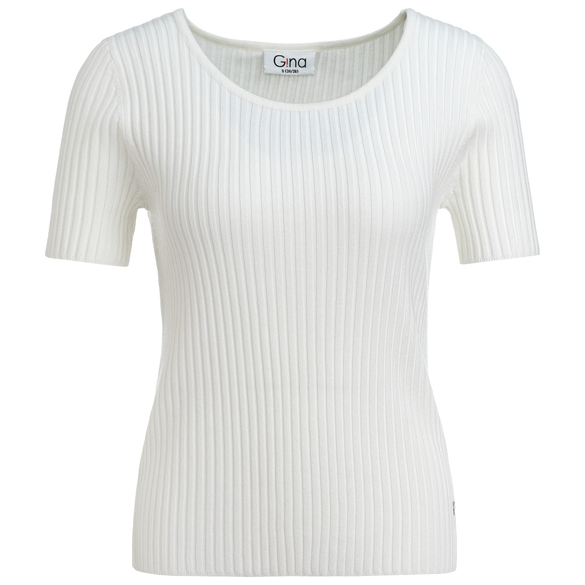 Damen T-Shirt mit Rundhalsausschnitt Damen T-Shirt mit Rundhalsausschnitt von Gina