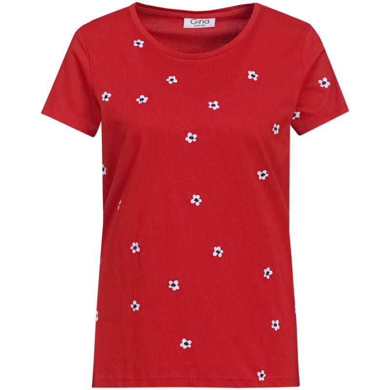 Damen T-Shirt mit Stickerei Damen T-Shirt mit Stickerei von Gina