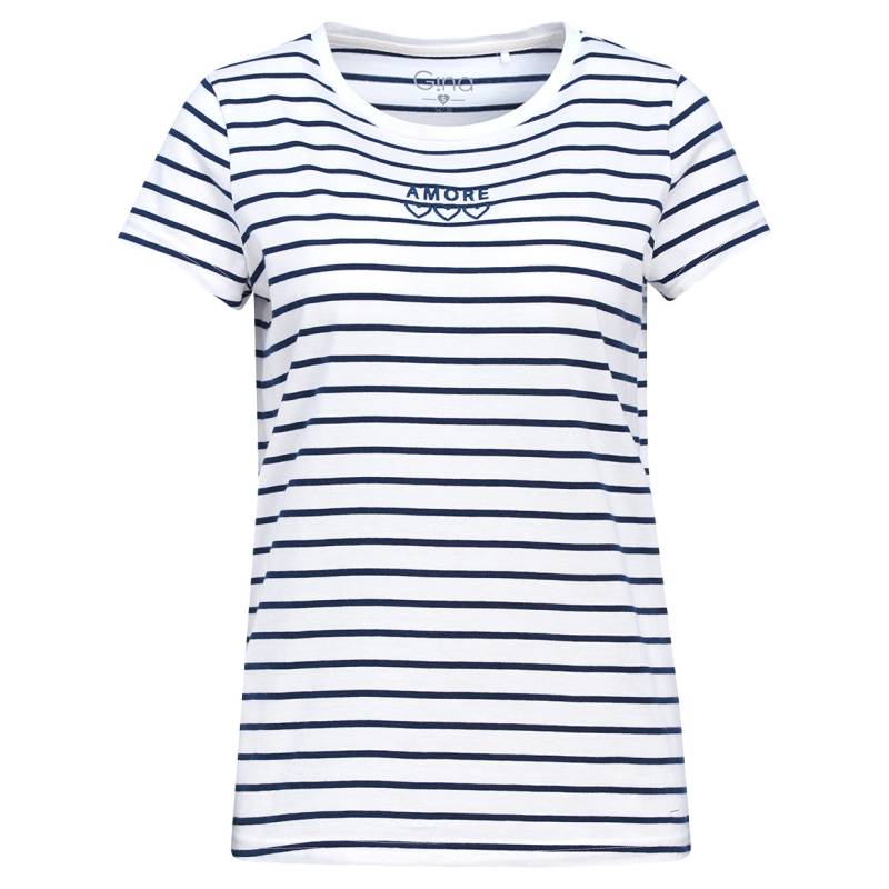 Damen T-Shirt mit Stickerei Damen T-Shirt mit Stickerei von Gina