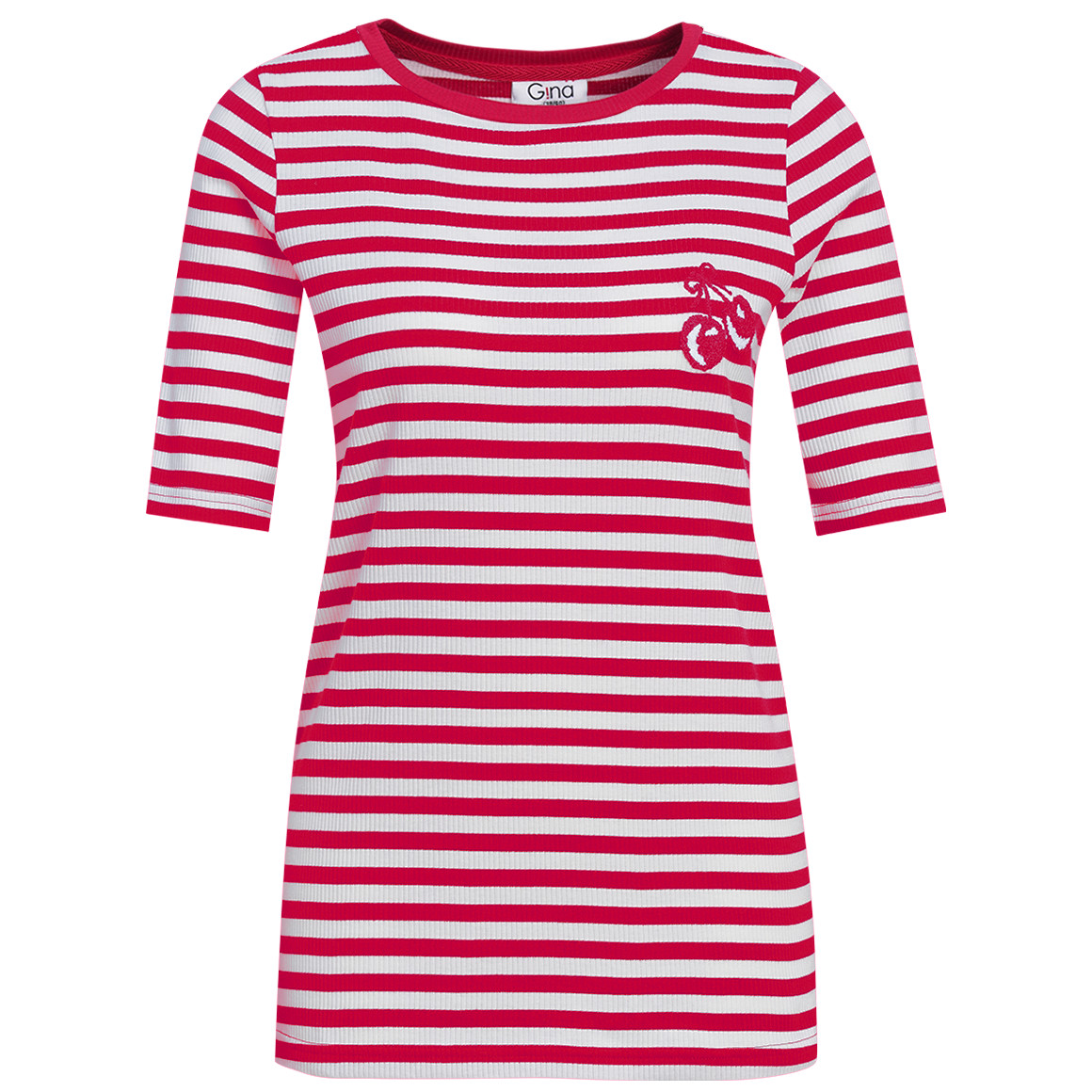 Damen T-Shirt mit Streifen von Gina
