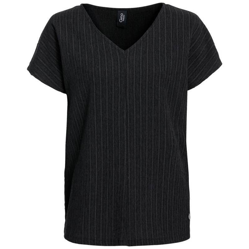 Damen T-Shirt mit Strukturstreifen von Gina