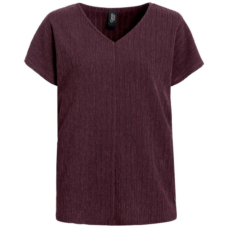 Damen T-Shirt mit Strukturstreifen von Gina