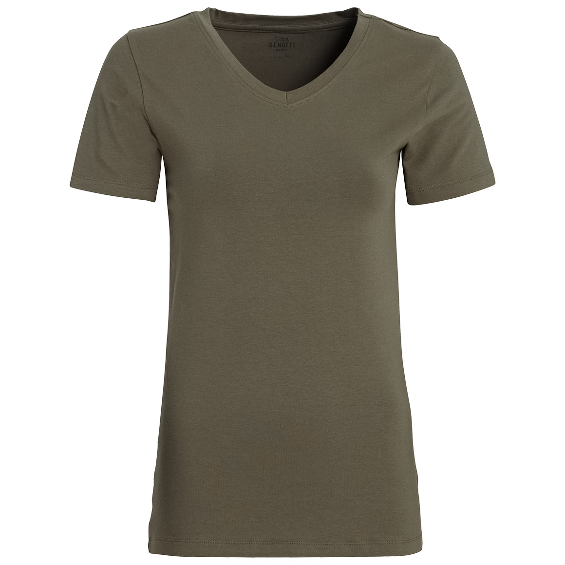 Damen T-Shirt mit V-Ausschnitt Damen T-Shirt mit V-Ausschnitt von Gina