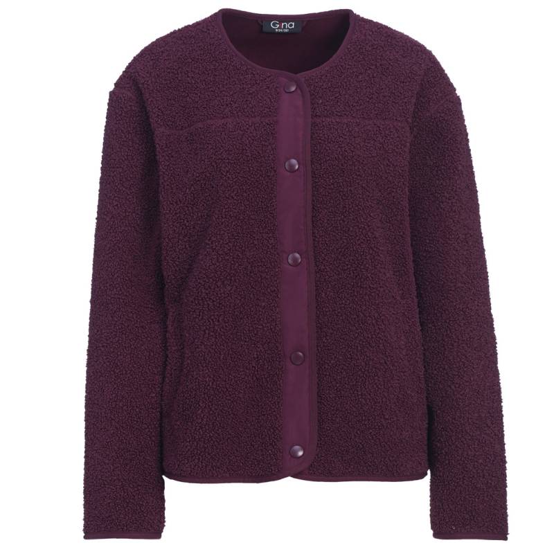 Damen Teddyjacke mit Druckknopfleiste Damen Teddyjacke mit Druckknopfleiste von Gina