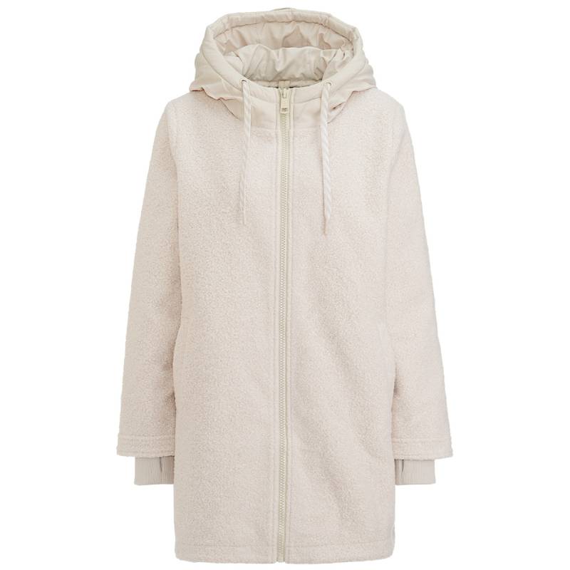 Damen Teddyjacke mit Kapuze von Gina