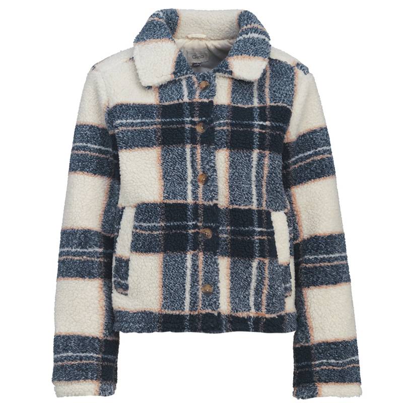 Damen Teddyjacke mit Karo-Muster Damen Teddyjacke mit Karo-Muster von Gina