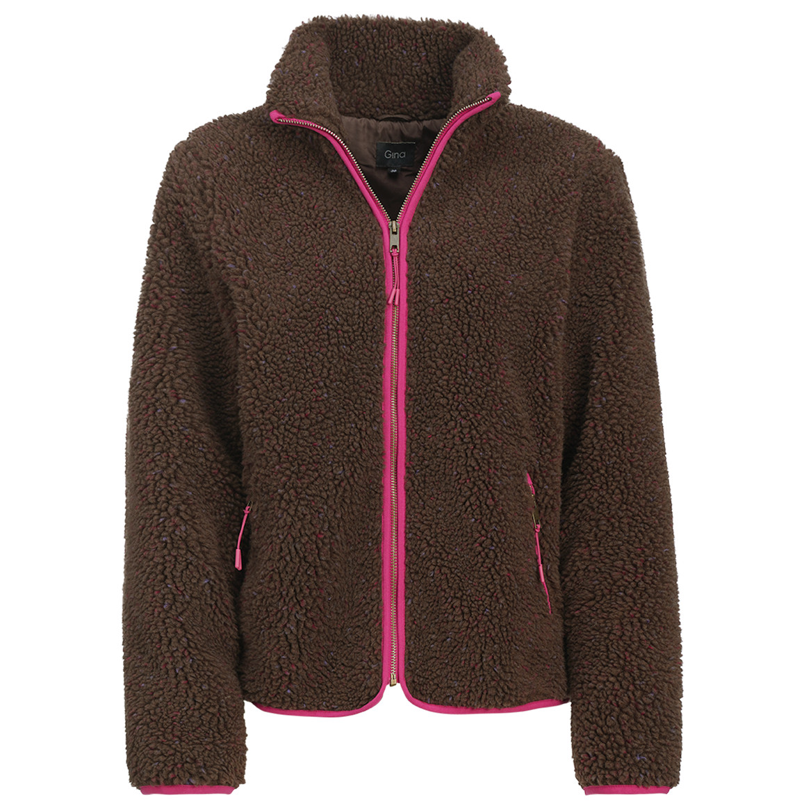 Damen Teddyjacke mit Reißverschluss Damen Teddyjacke mit Reißverschluss von Gina