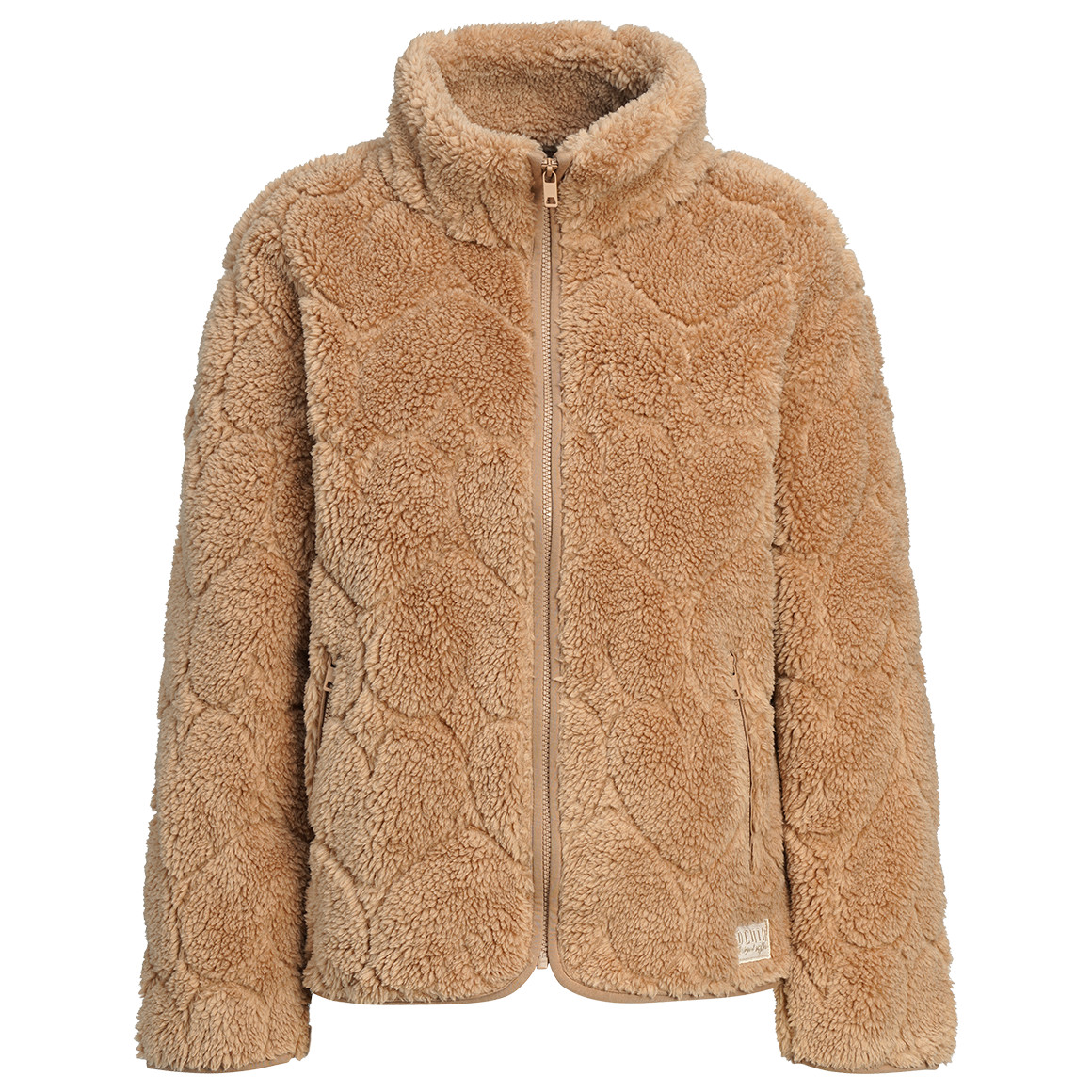 Damen Teddyjacke mit Stehkragen von Gina