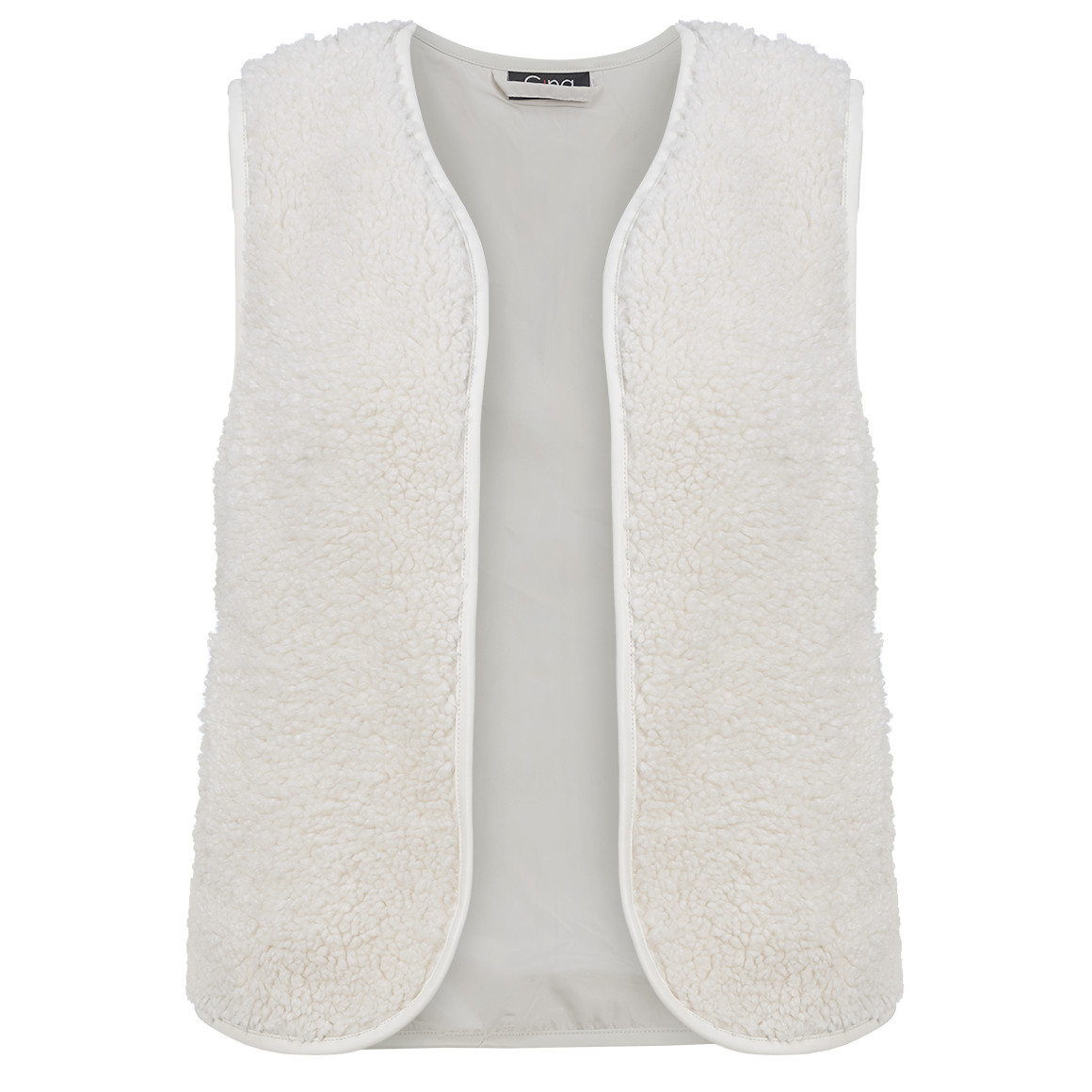 Damen Teddyweste in kurzer Form Damen Teddyweste in kurzer Form von Gina