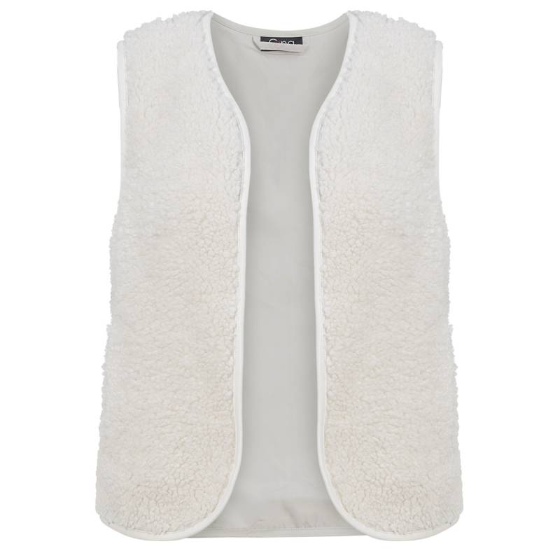Damen Teddyweste in kurzer Form Damen Teddyweste in kurzer Form von Gina