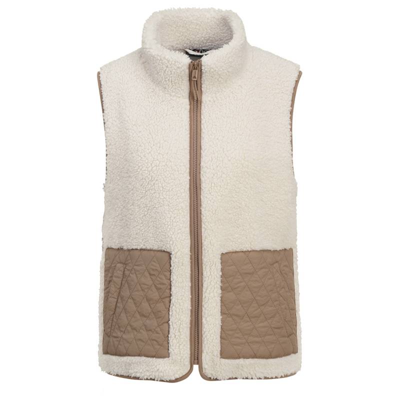 Damen Teddyweste mit Reißverschluss Damen Teddyweste mit Reißverschluss von Gina