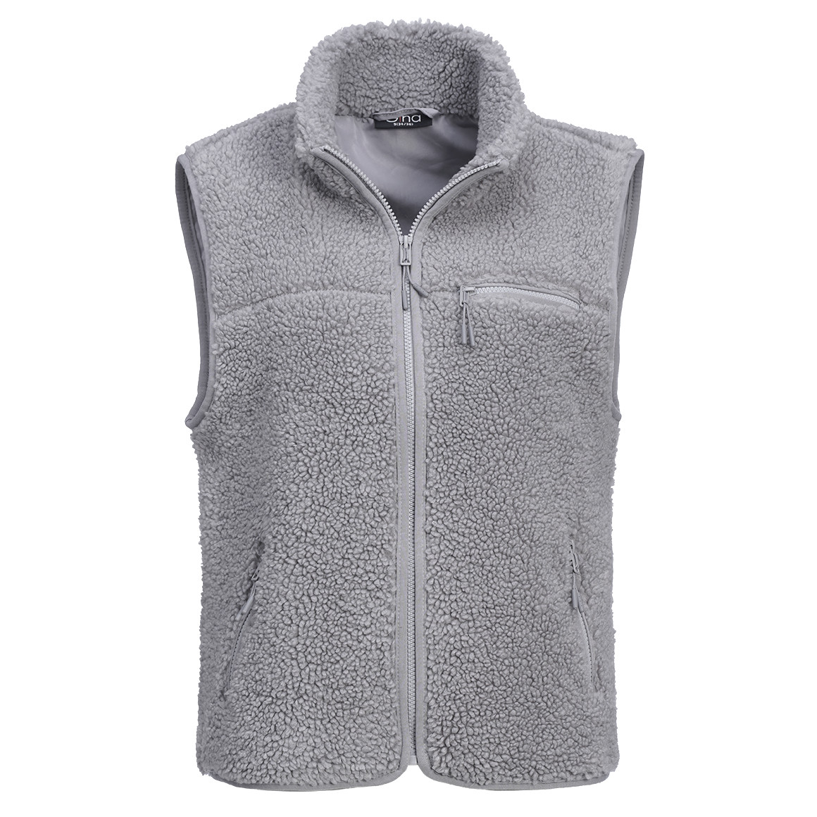 Damen Teddyweste mit Reißverschluss Damen Teddyweste mit Reißverschluss von Gina