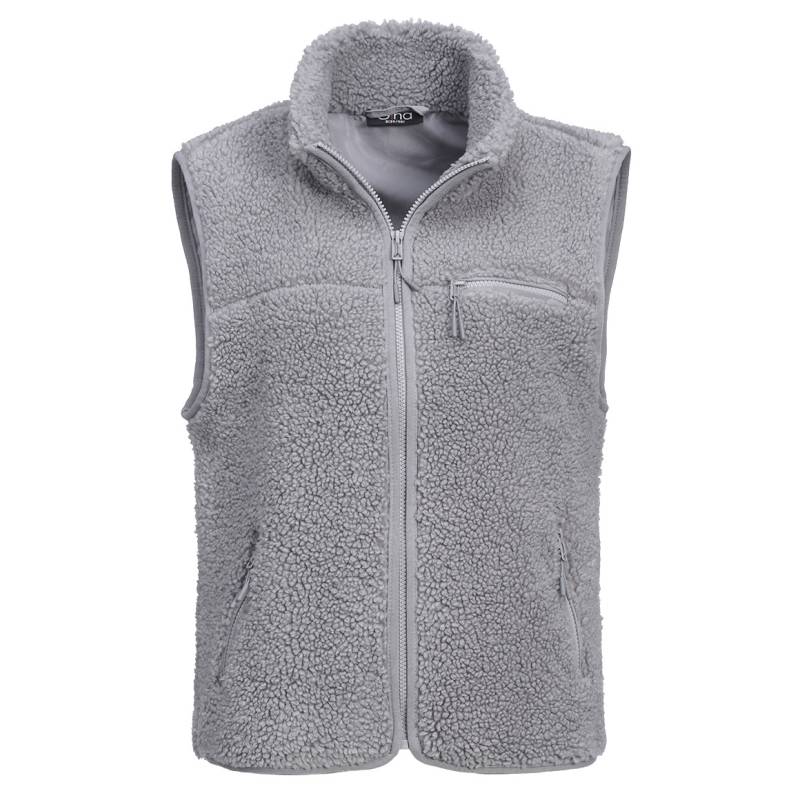 Damen Teddyweste mit Reißverschluss Damen Teddyweste mit Reißverschluss von Gina